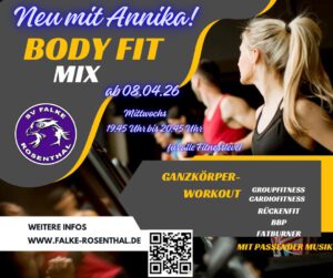 Mehr über den Artikel erfahren Body Fit Mix ab 08.04.26 – Neu mit Annika