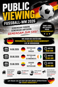Mehr über den Artikel erfahren WM2026 Public Viewing